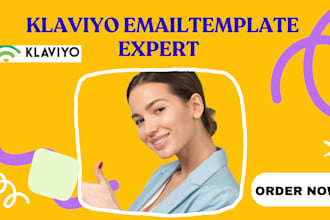design klaviyo email flows klaviyo email template