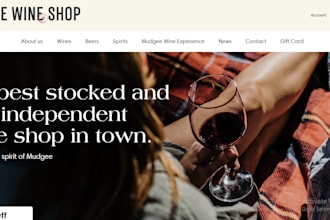 design liquor store wine website wine shopify store beverages dropshipping store