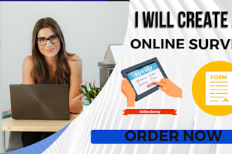 recruit 1000 respondent to fill online survey via google form ,jotform