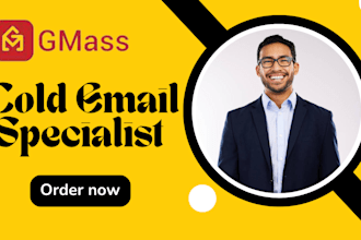 set up gmass for high converting cold email outreach
