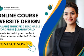 develop a profitable elearning or online course website