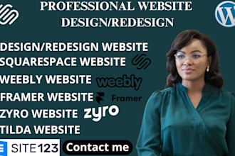 develop squarespace weebly strikingly, framer, zyro  site123 hugo onepage dot io