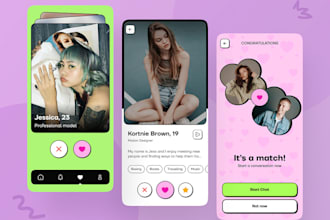 develop ai dating app, chat app like tinder, hinge, bumble