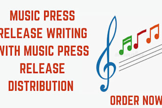 do music press release writing with music press release distribution