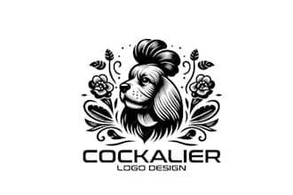 make delightful beautiful mascot bar logo