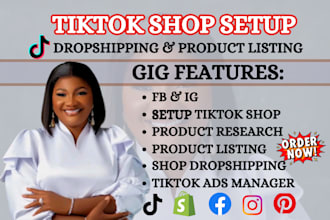 fix and setup tiktok shop run tiktok shop ads tiktok shop manager instagram shop