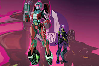 create gundam, transformer, robot, armor, and mecha, concept