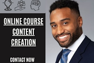 be ebook writer create online course content  training manual course creation