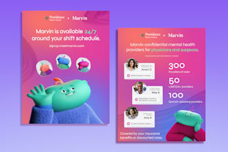design a professional one pager, flyer, or brochure