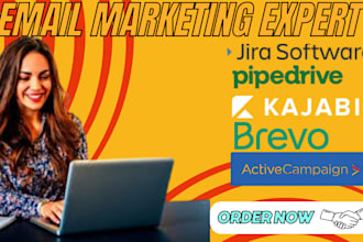 set up kajabi brevo active campaign pipedrive jira airtable nimble keap jobber