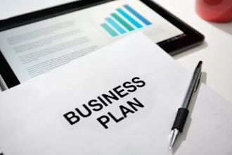 prepare sba business plan, pitch deck with financial projections