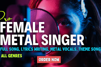 record epic heavy metal songs with brutal vocals