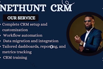 setup the nethunt concept and click on the honeybook on monday CRM