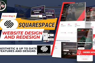 build squarespace website design and redesign, squarespace website development