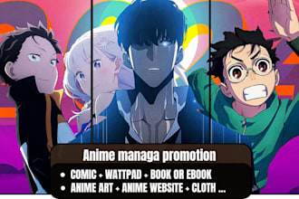promotion anime page art wattpad book comic manga webtoon