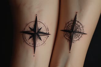 create a minimalist tattoo design for you