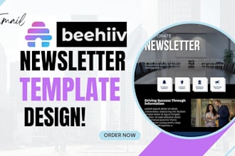 design beehiiv landing page beehive email template newsletter design mailchimp