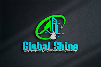 do logo for gutter cleaning, window cleaning, house clean, and cleaning services