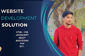 develop a dynamic responsive website with smart coding