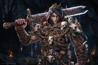 create amazing d and d character for you