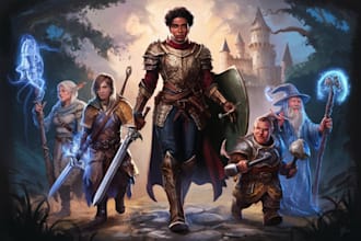 bring to life your dnd character and party