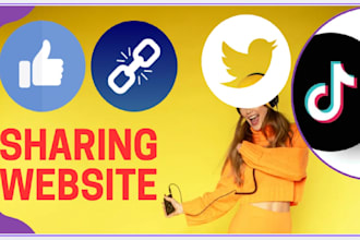 fb , twitter shoutout promote share website link to 100m UK USA ig yt tiktok