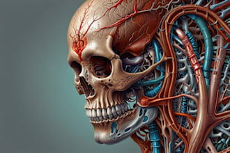 do medical, scientific and biology illustrations for you