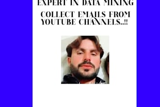 collect verified emails from youtube