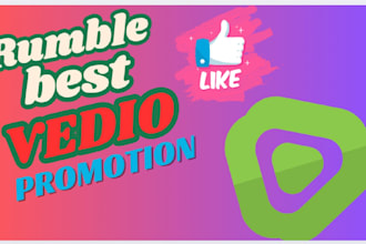 do organic rumble video promotion rumble organic followers