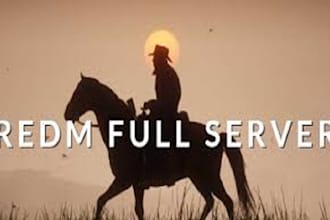 create redm server, redm scripts, redm map