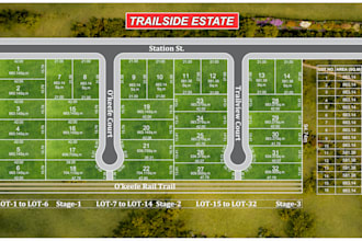 design a detailed land subdivision plan