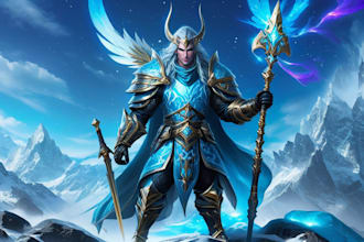 create fantasy character artwork