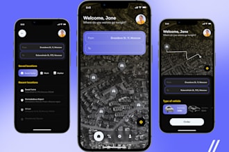 develop uber clone app, taxi booking app, gojek app, dispatch rider app