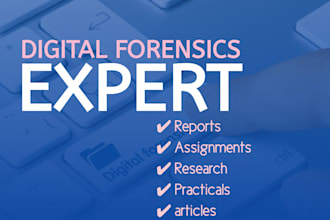 write quality, timely, and plagiarism free digital forensics papers