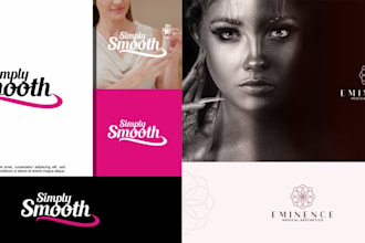 do fashion, beauty, cosmetic spa hair salon logo