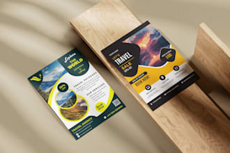 design professional flyers for events, business, and brands
