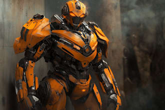 draw gundam, transformer, robot, armor, mecha