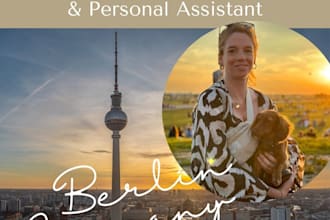 be your travel agent and personal assistant in berlin