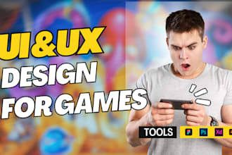 create eye catching UI UX for your mobile game