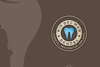 design professional dental and healthcare logo