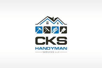 design professional home renovation and handyman logo
