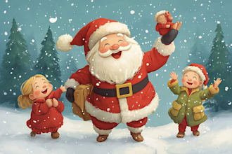 draw christmas and halloween illustrations