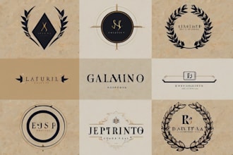 create a modern minimalist and luxury logo design