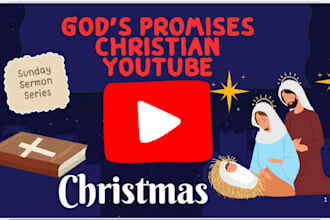 do christmas and christian youtube video promotion and channel monetization