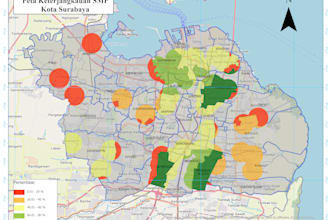 do spatial analysis, gis mapping, arcgis