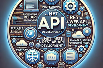 develop professional rest and web API with dotnet