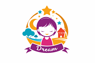 do motivation logo for kids clothing toys and product lines