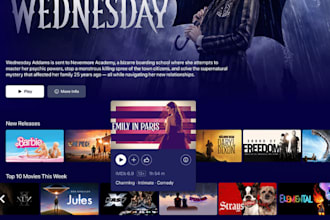 offer easy use iptv development, smart TV app, live channel, subscription, panel