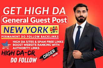 do general guest post new york dofollow backlinks high da DR