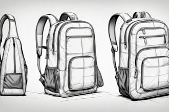 make 2d design sketches of your product ideas